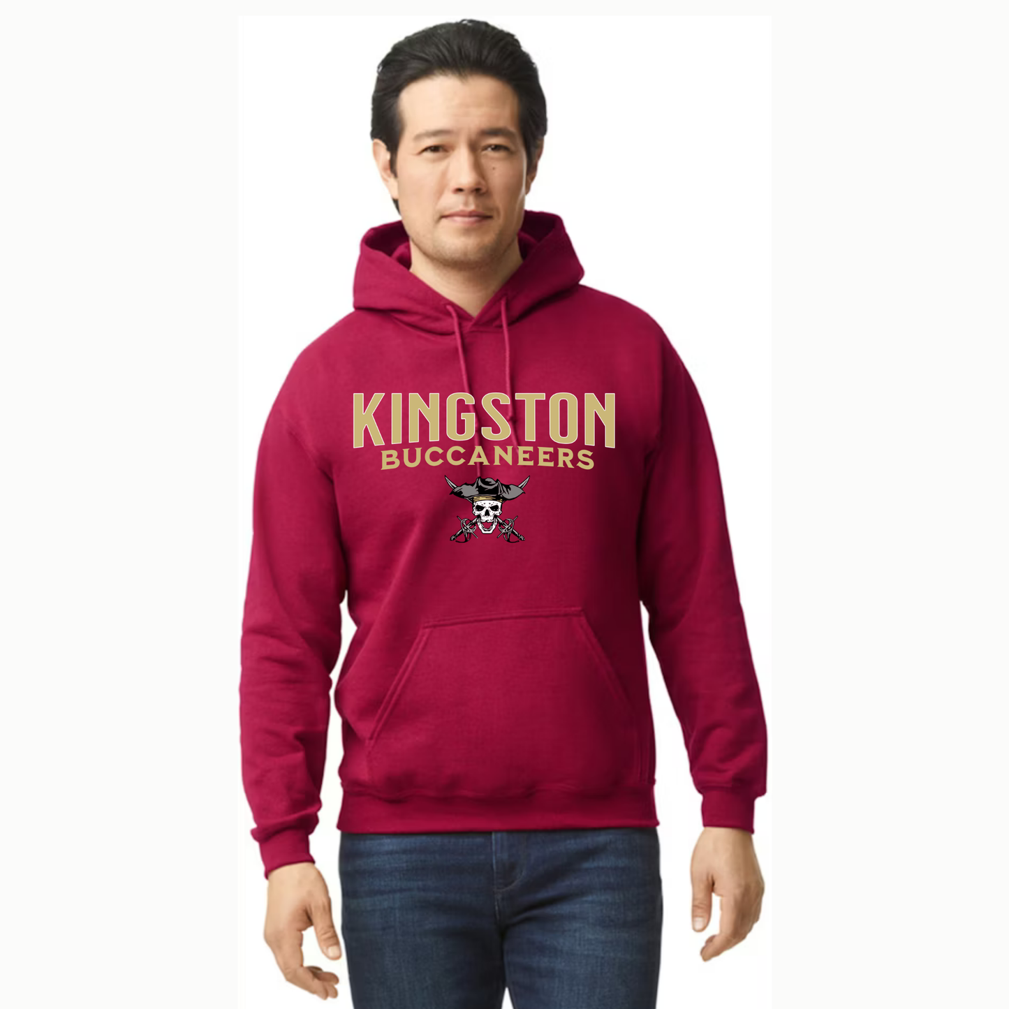 Kingston Buccaneers Heavy Cotton Hoodie - unisex