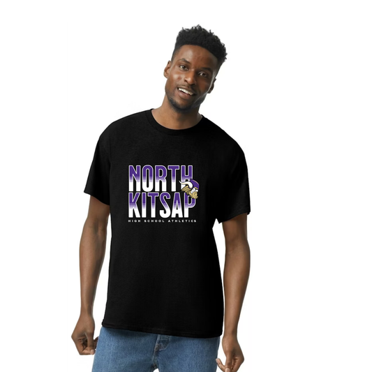 North Kitsap Atheltics  Stack logo - Tshirt