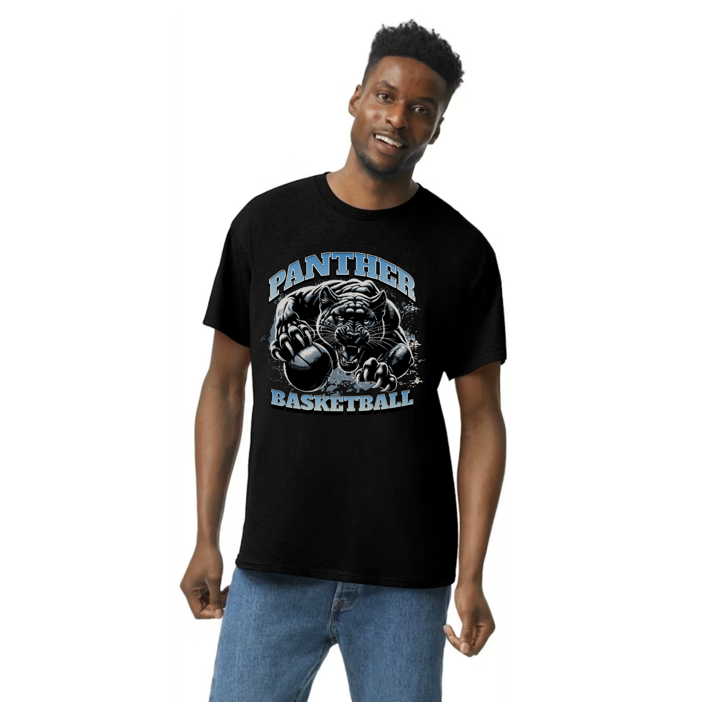 Panthers Basketball T Shirt - Unisex