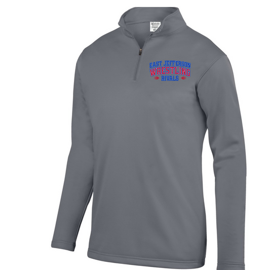 EJ Wrestling pocket logo - fleece pull over