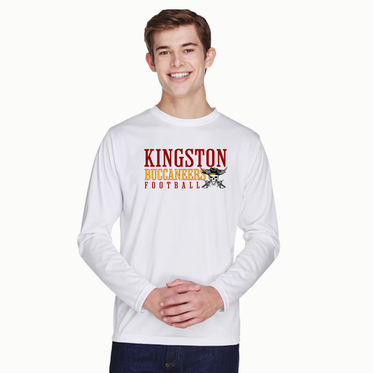 Kingston Bucs Football - Performance Long Sleeve - Mens