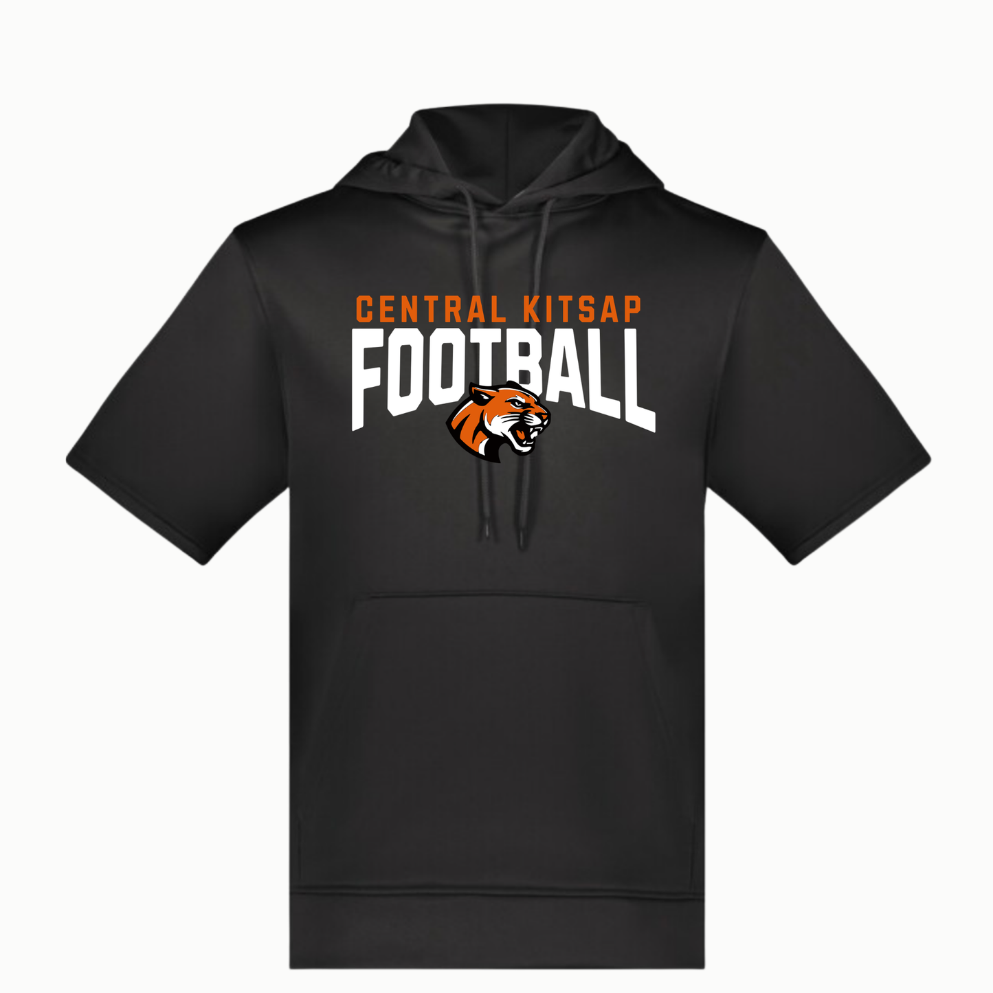 CK Cougars Football Fleece Short Sleeve Hoodie