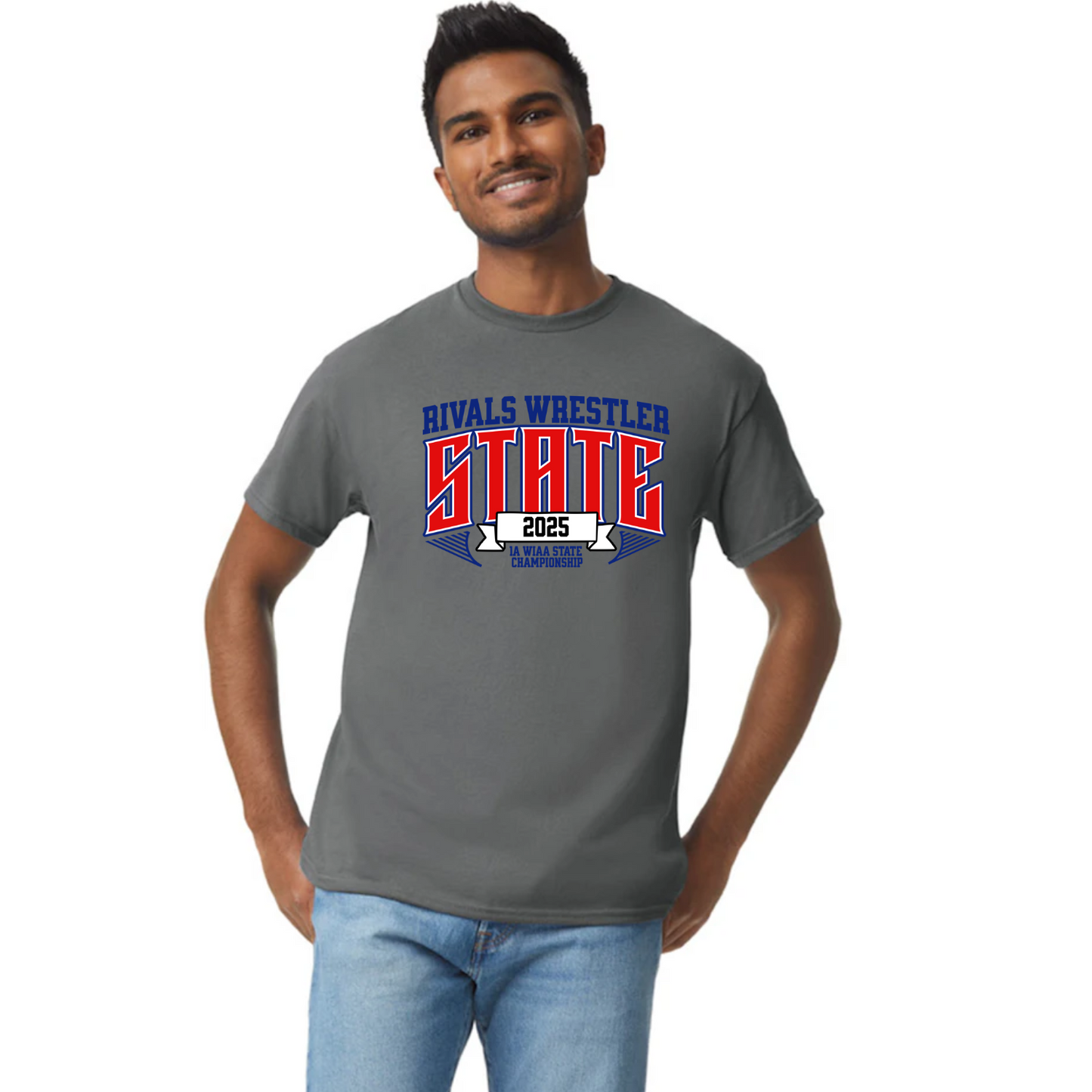 Rivals Wrestling - STATE T-SHIRT - LIMTED AVAILABILITY