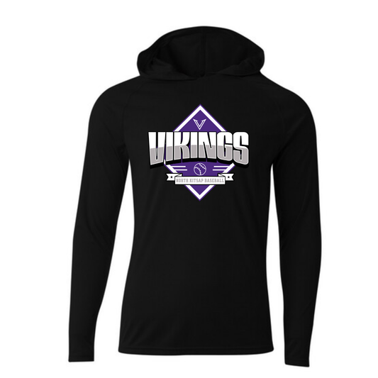 *NEW* NK Viking Baseball -  Hooded Long sleeve