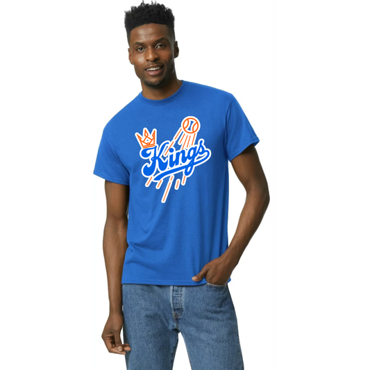 Kings Baseball  -Heavy Cotton Tshirt - Unisex