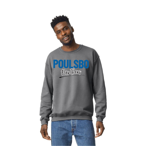 Poulsbo Panther  crewneck - Youth & Adult Sizes