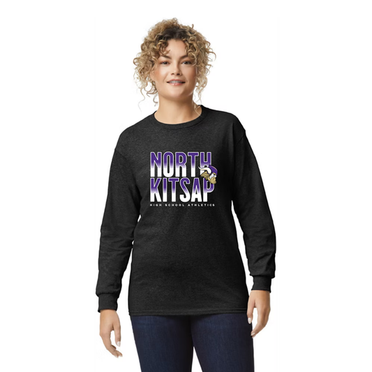 North Kitsap Athletic stack logo - long sleeve - unisex