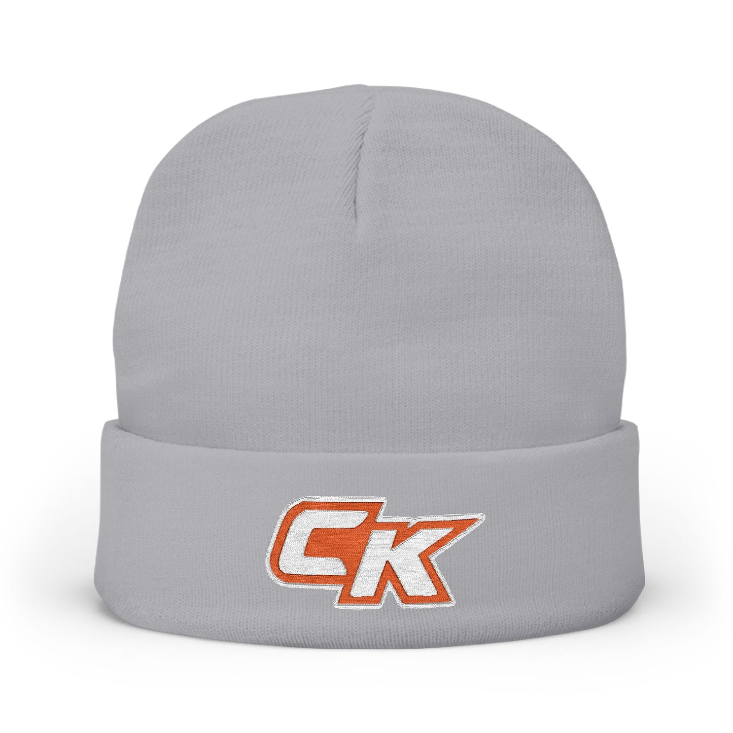 CK Logo  Embroidered Knit Beanie