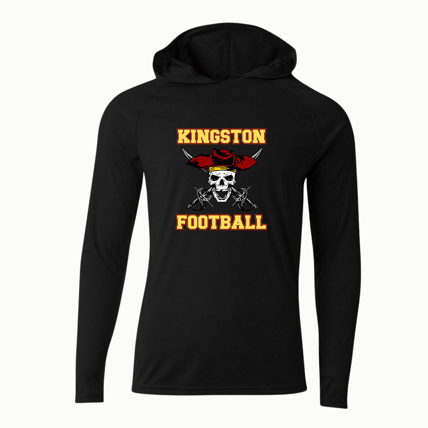 Kingston Football - Performance Long Sleeve - Hooded