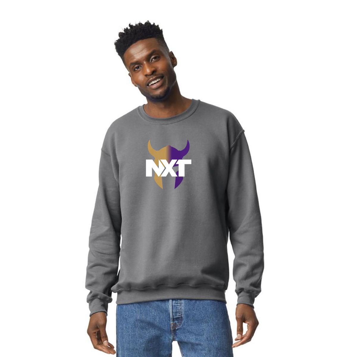 NXT Basketball - Viking Helmet - Crewneck - unisex