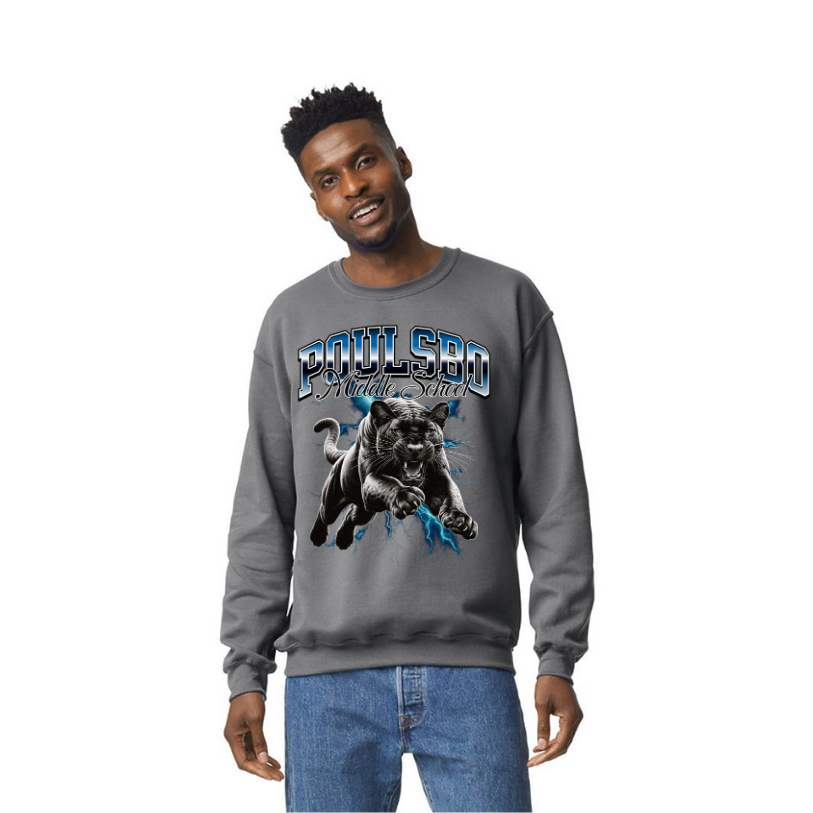 Panther  crewneck - Youth & Adult Sizes