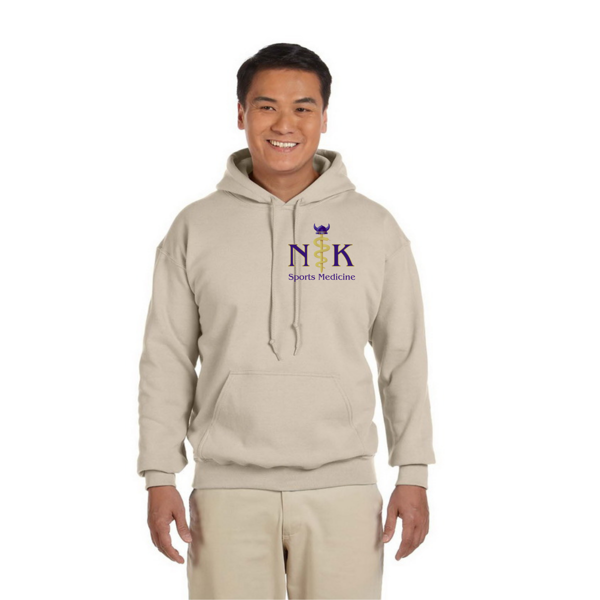Ath Med - Hoodie - pocket logo - Unisex
