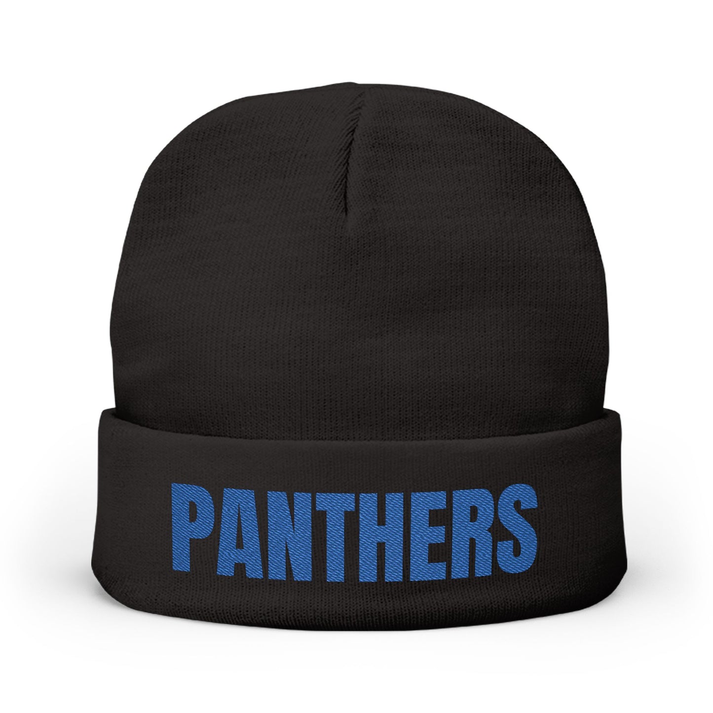 Panthers Embroidered Knit Beanie