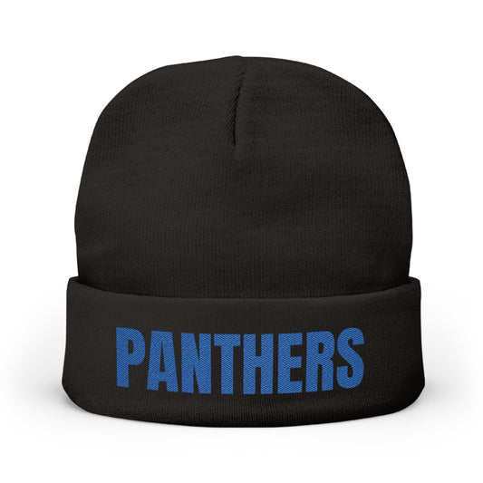 Panthers Embroidered Knit Beanie