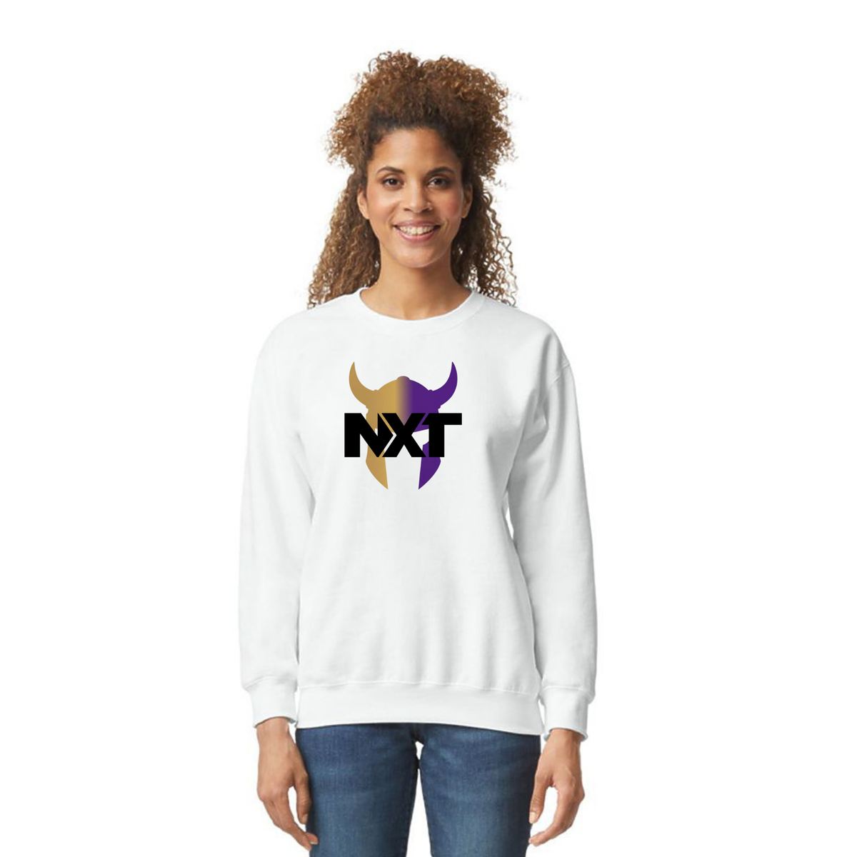 NXT Basketball - Viking Helmet - Crewneck - unisex
