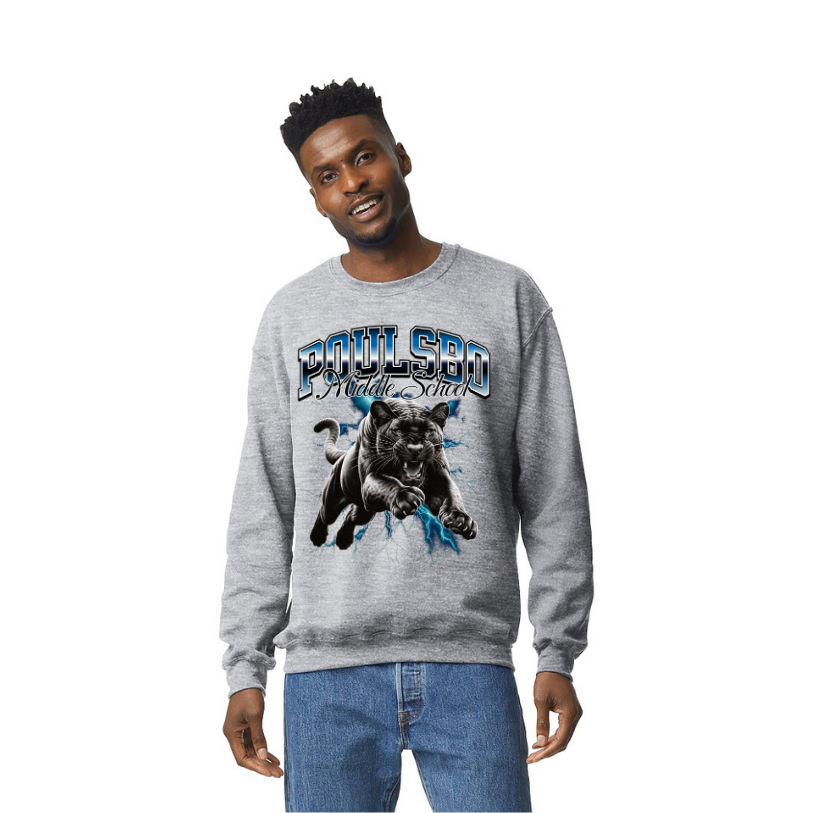 Panther  crewneck - Youth & Adult Sizes