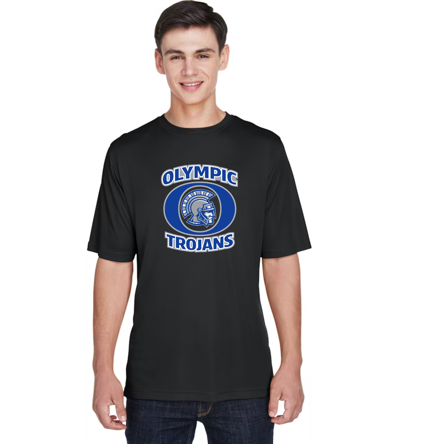 Olympic Trojans - Performance Short Sleeve Tshirt - Mens