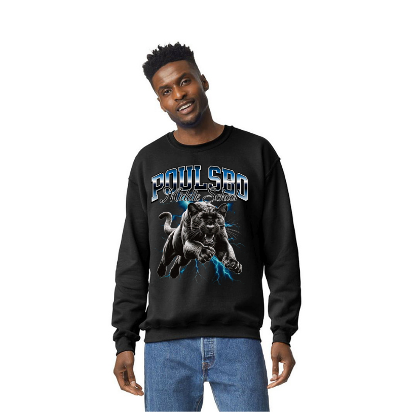 Panther  crewneck - Youth & Adult Sizes