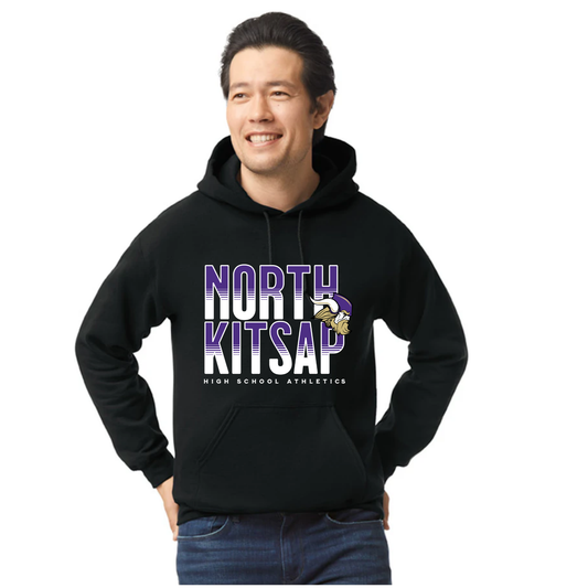 North Kitsap Athletics Hoodie - Stack Logo - unisex