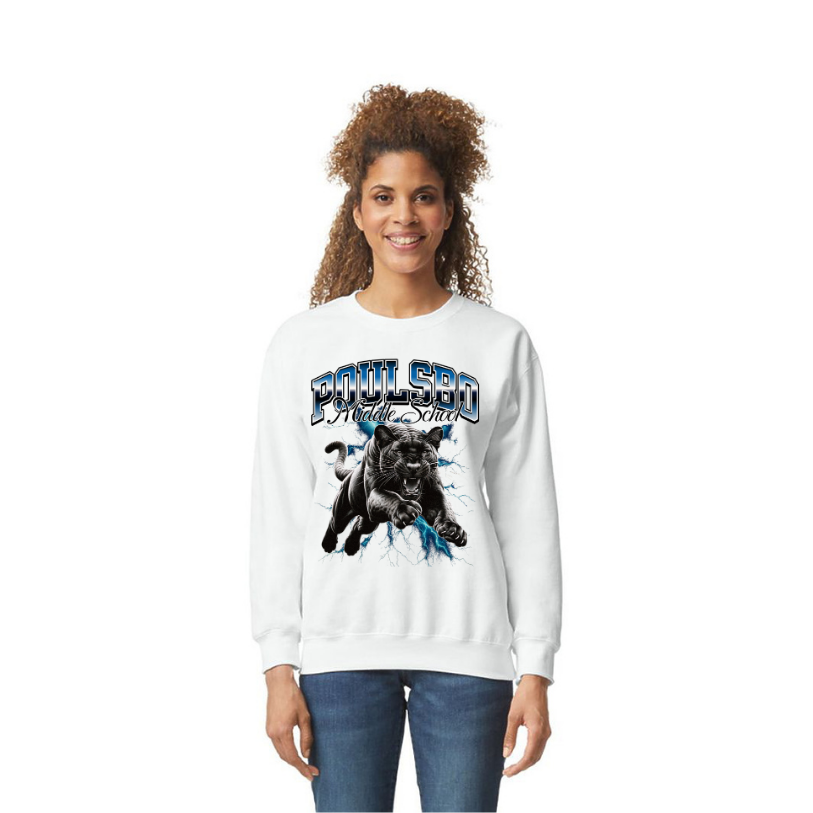Panther  crewneck - Youth & Adult Sizes