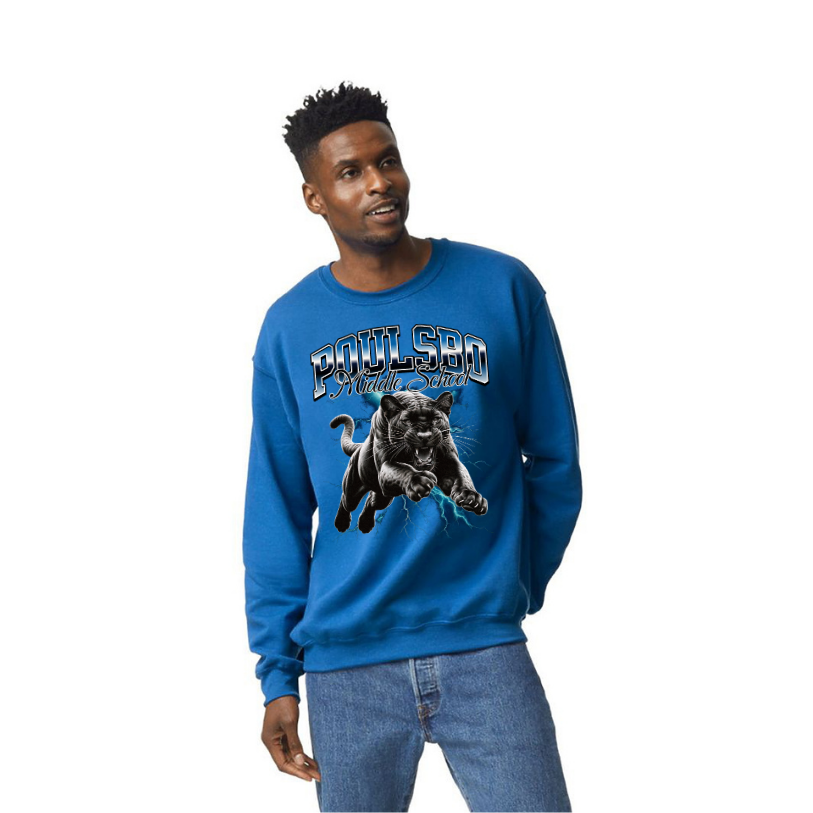 Panther  crewneck - Youth & Adult Sizes