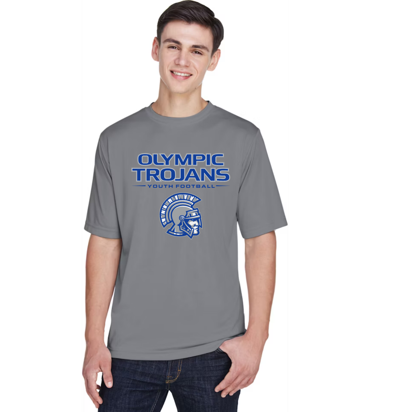 Olympic Youth Football - Performance Short Sleeve Tshirt - Mens