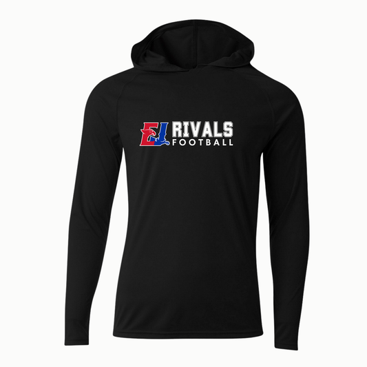 *NEW* EJ Rivals Football Logo- Performance Long Sleeve - Hoodie
