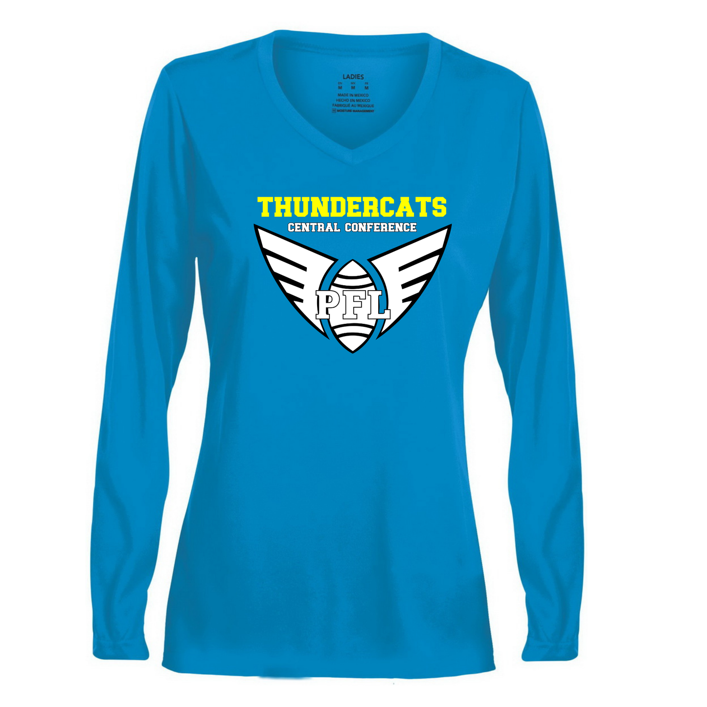 PFL Womens V Neck Team Shirt - Central Conference