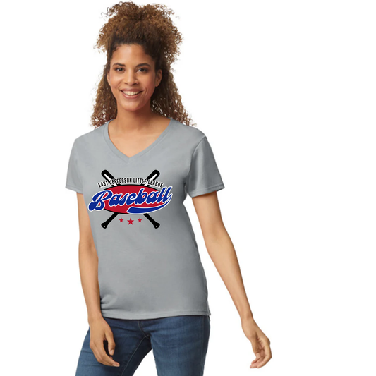 EJLL VNeck T-shirt -  -Womens