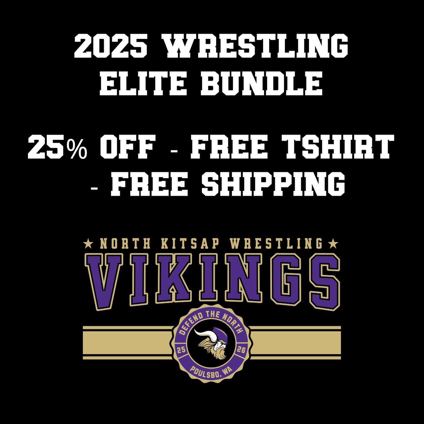 2025 Wrestling Athlete Elite Bundle - 25% off bundle!!