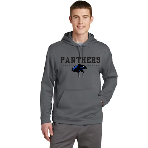 Panthers Football - Wicking Performance Hoodie - Youth & Adult