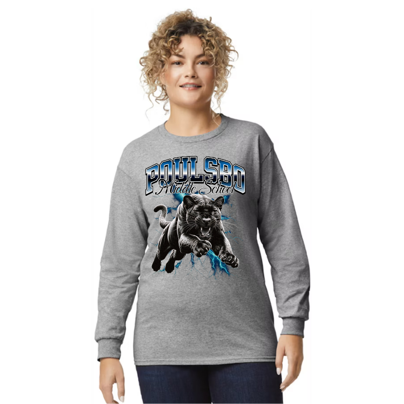 Panthers Cotton Long Sleeve - Unisex