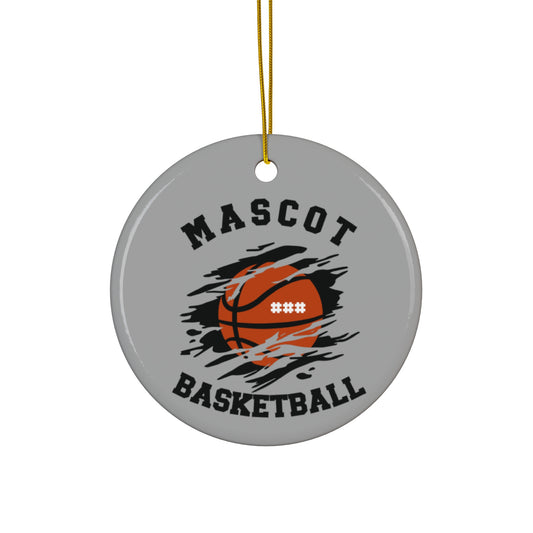 Custom Team & Name Basketball Ornament