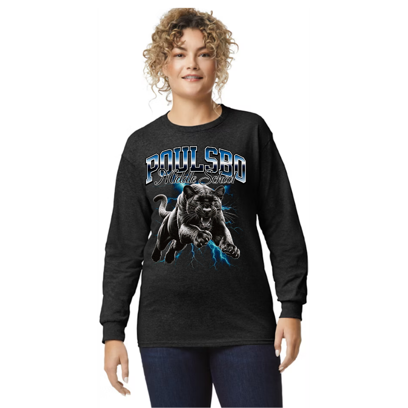 Panthers Cotton Long Sleeve - Unisex