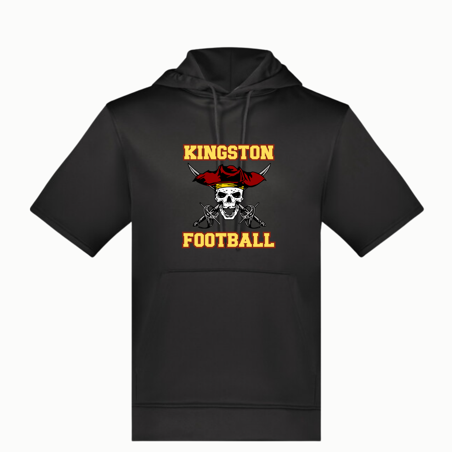 Kingston Football Fleece Short Sleeve Hoodie