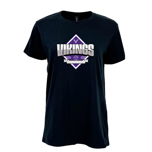 *NEW* NK Vikings Baseball Diamond logo - Womens Tshirt