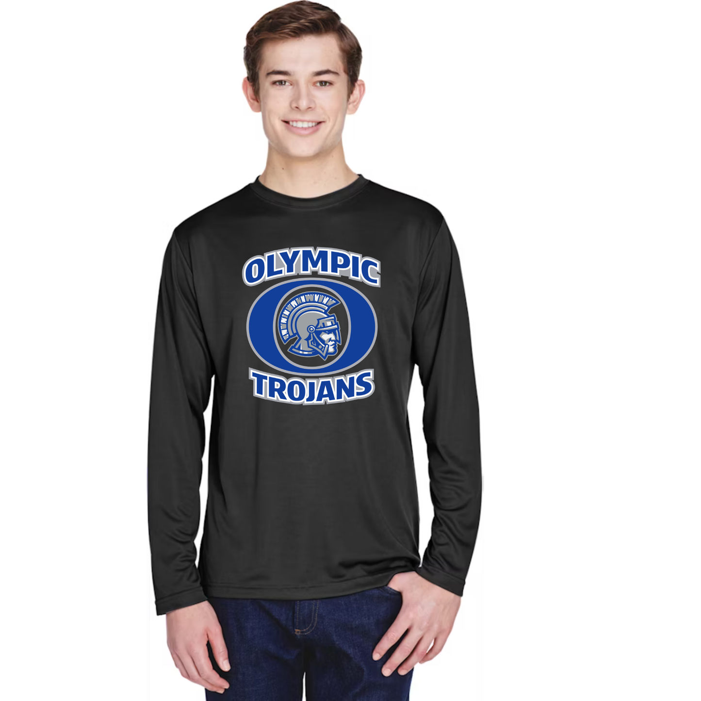 Olympic Trojans - Performance Long Sleeve - Mens