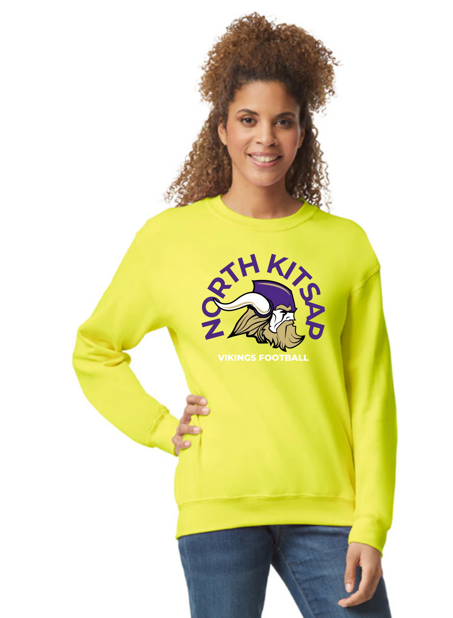 North Kitsap Football crewneck