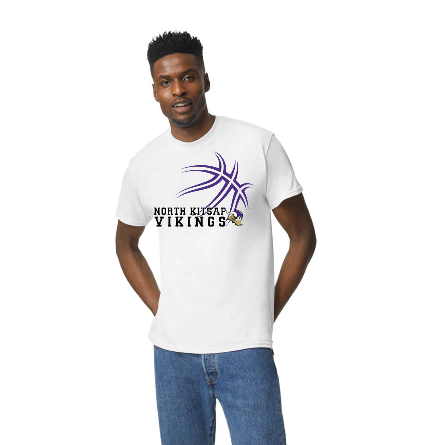 NK Basketball - Purple Basketball Tshirt