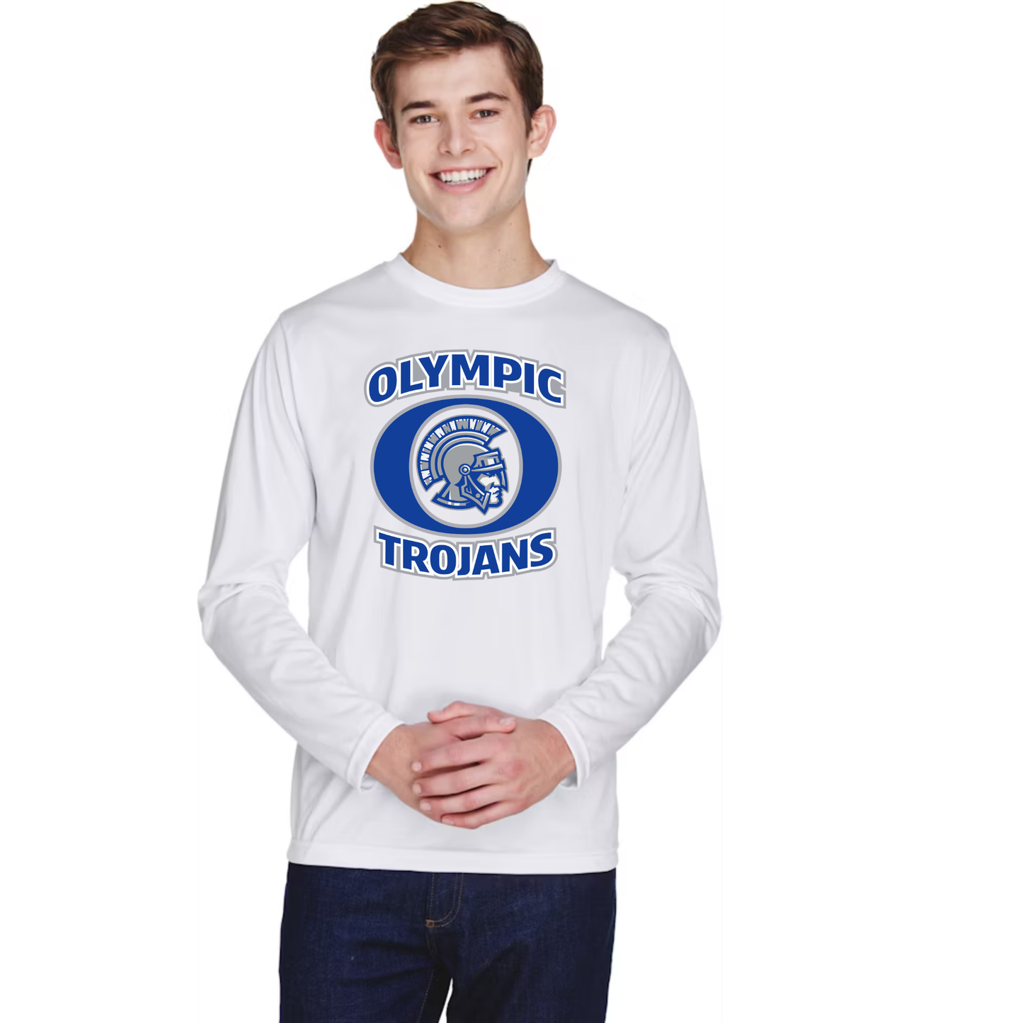 Olympic Trojans - Performance Long Sleeve - Mens