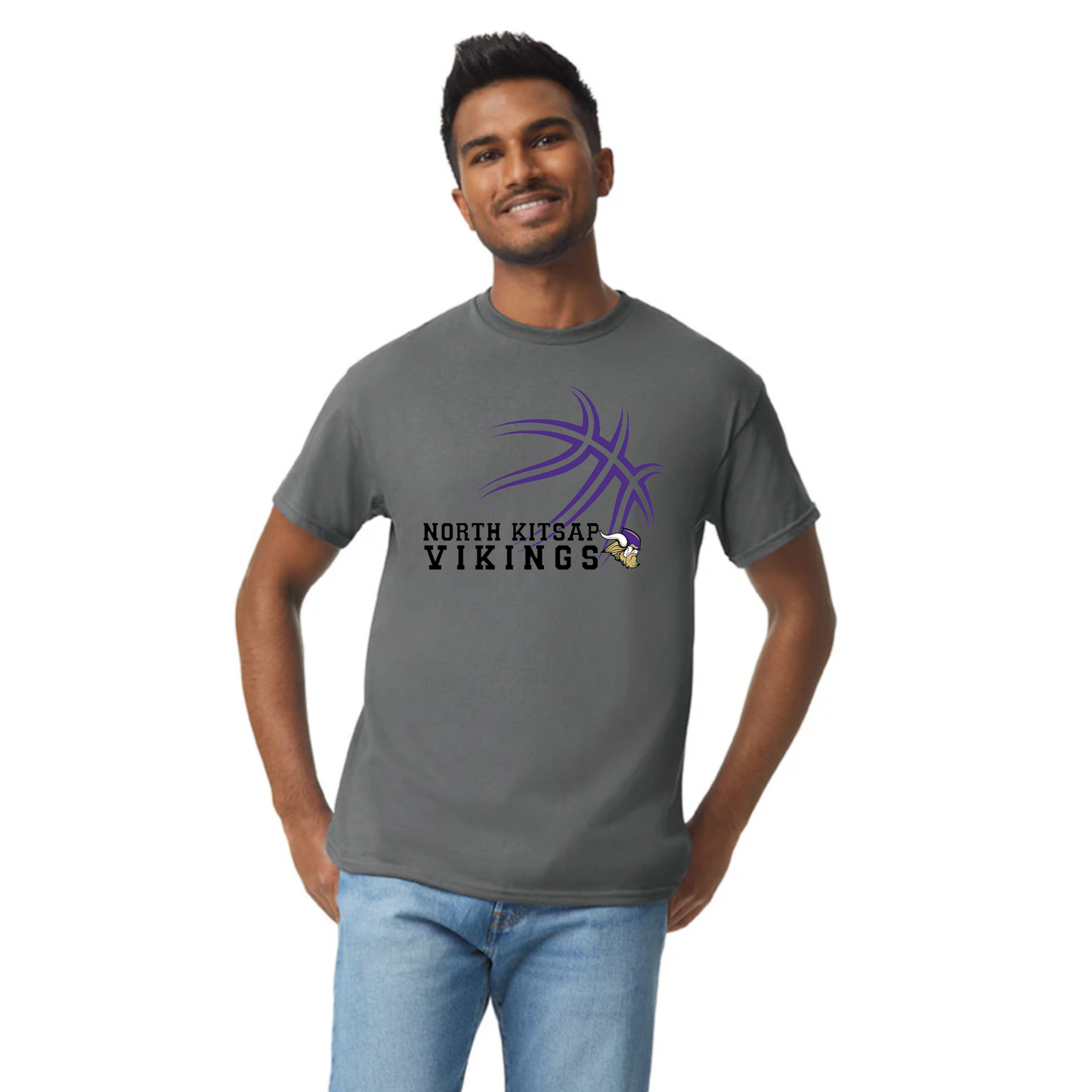 NK Basketball - Purple Basketball Tshirt