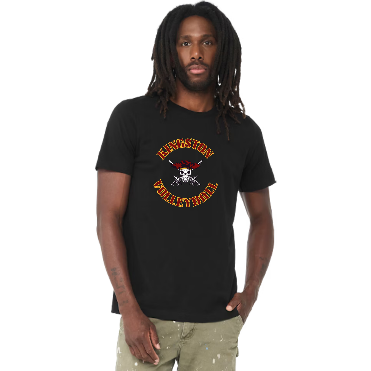 Kingston Volleyball - Heavy Cotton Tshirt - Unisex