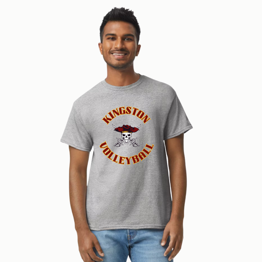 Kingston Volleyball - Heavy Cotton Tshirt - Unisex