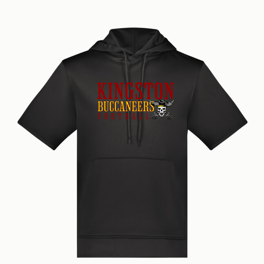 Kingston Bucs football Fleece Short Sleeve Hoodie