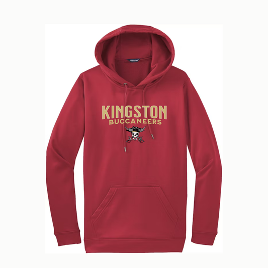 Kingston Buccaneers - Sport-Wick Fleece Hooded Pullover - Mens