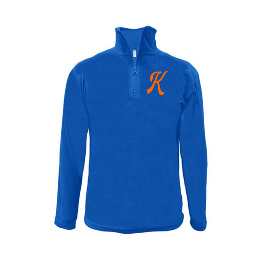 Kings K Logo - Micro Fleece 1/2 Zip Pullover