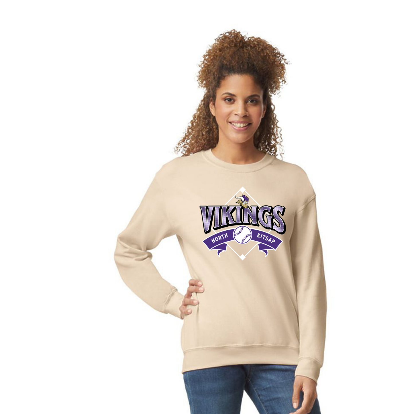 Nk Baseball unisex Crewneck - Diamond Logo