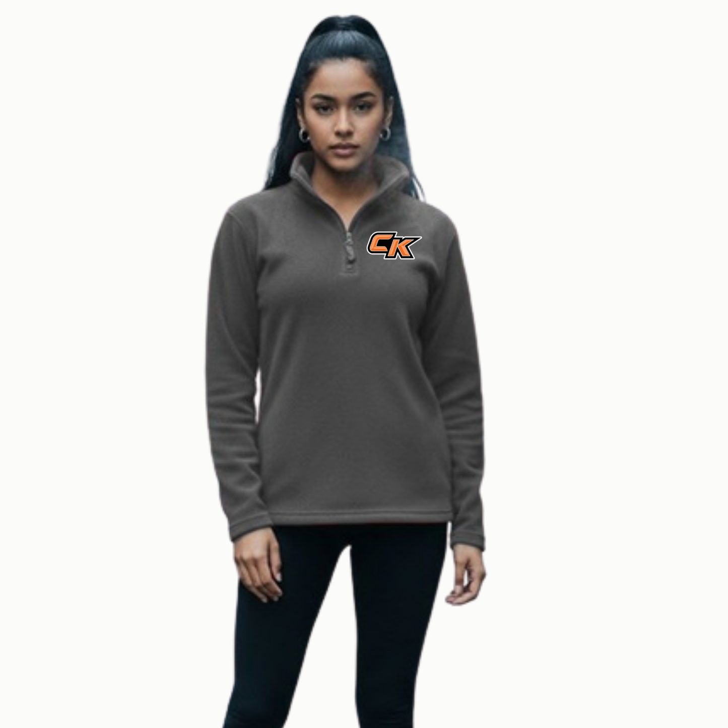 CK Logo - Micro Fleece 1/2 Zip Pullover
