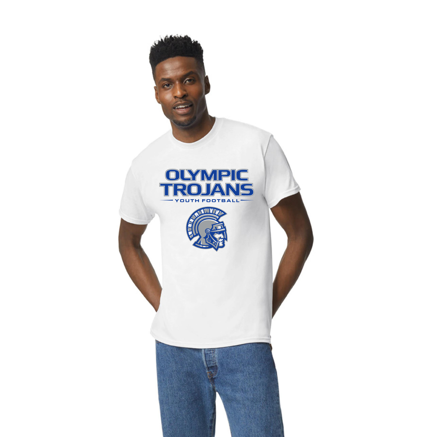 Olympic Youth Football - Heavy Cotton Tshirt - Unisex
