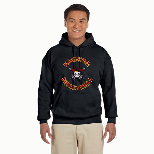 Kingston H.S Volleyball - Cotton Hoodie